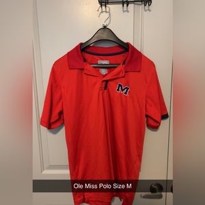 Ole Miss Polo dry fit